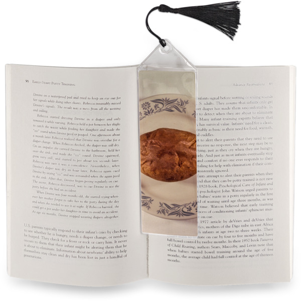 Custom Design - Bookmark w/ Tassel - In Book