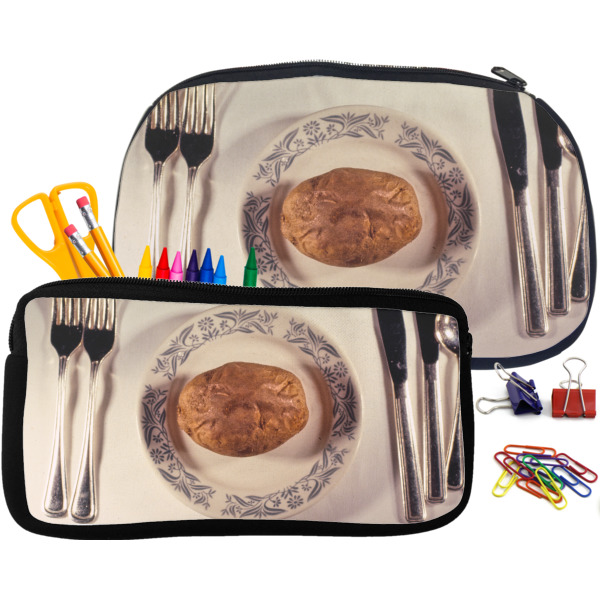 Custom Design - Pencil / School Supplies Bags Small and Medium