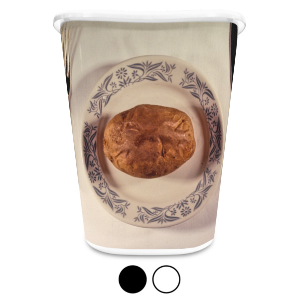 Custom Design - Waste Basket - Both Colors - Front