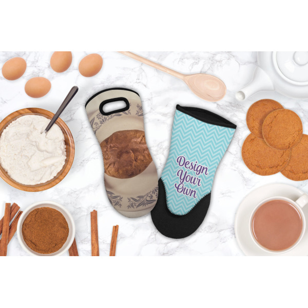 Custom Design - Neoprene Oven Mitt - Lifestyle Image