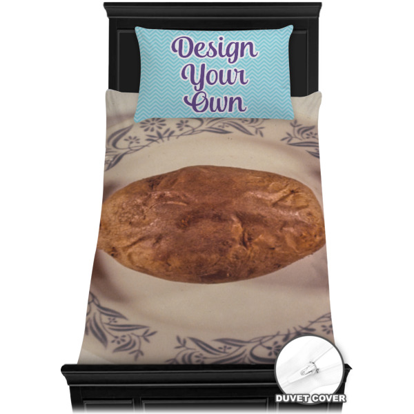 Custom Design - Bedding Set - Twin XL - Duvet - On Bed