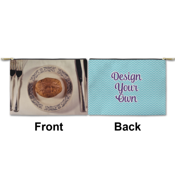 Custom Design - Small Zipper Pouch Approval (Front and Back)