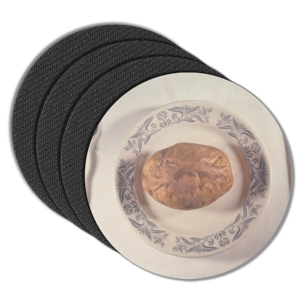 Custom Design - Round Coaster Rubber Back - Main