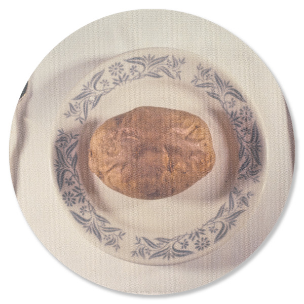 Custom Design - Round Coaster Rubber Back - Single