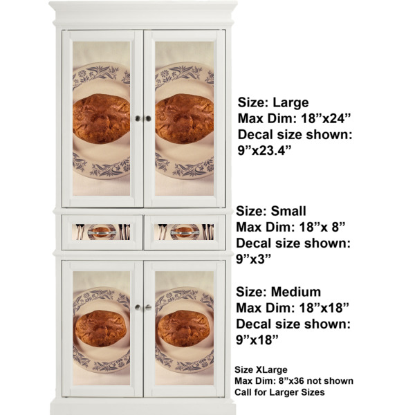 Custom Design - Full Cabinet (Show Sizes)