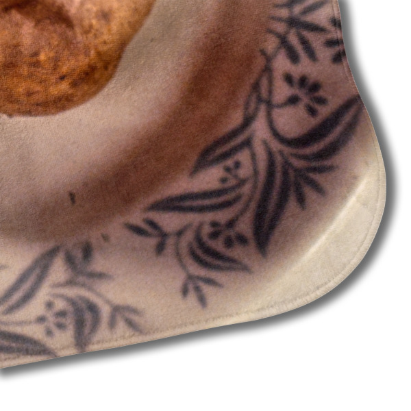 Custom Design - Hooded Baby Towel- Detail Corner