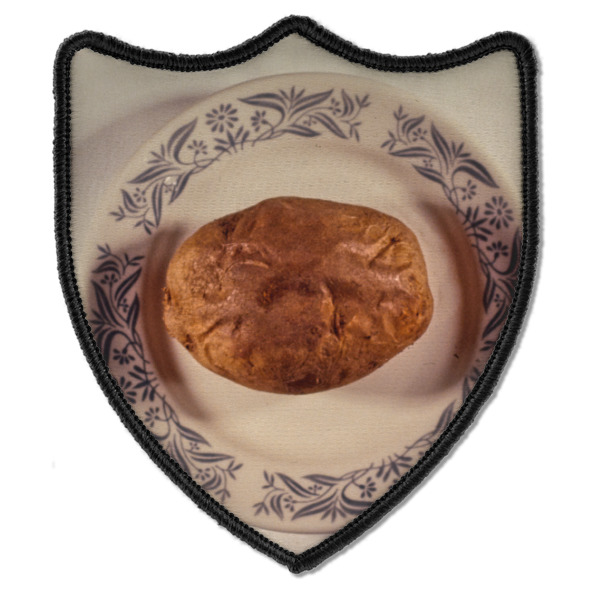 Custom Design - Iron On Patch - Shield - Style B - Front