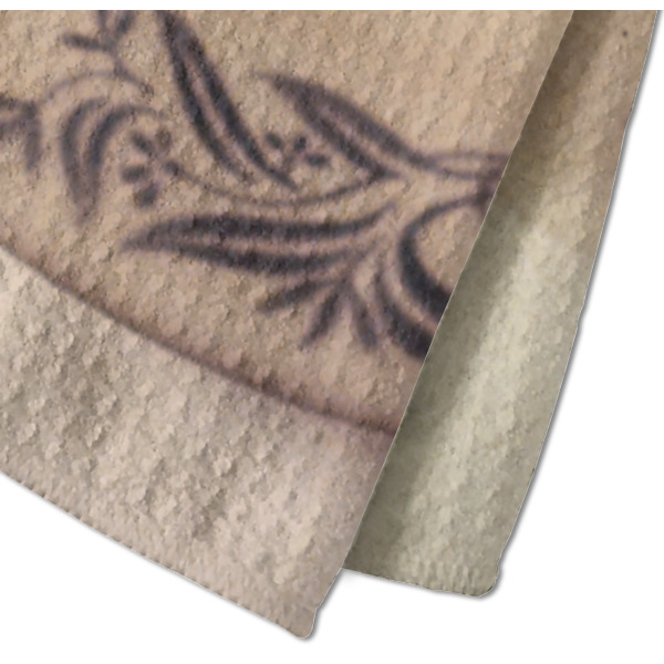 Custom Design - Waffle Weave Towel - Closeup of Material Image