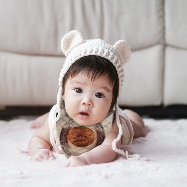 Custom Design - Bandana Bib - (Lifestyle 2 girl)