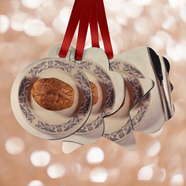 Custom Design Your Own Metal Ornaments - Double-Sided