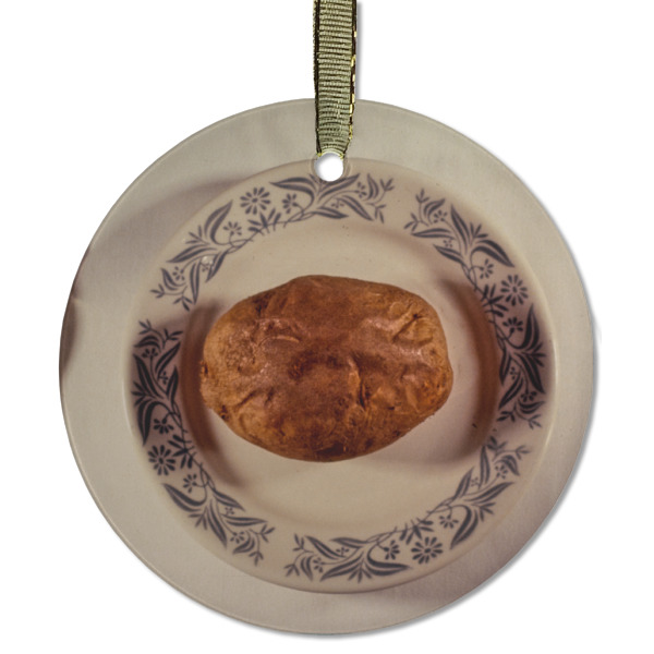 Custom Design - Frosted Glass Ornament - Round