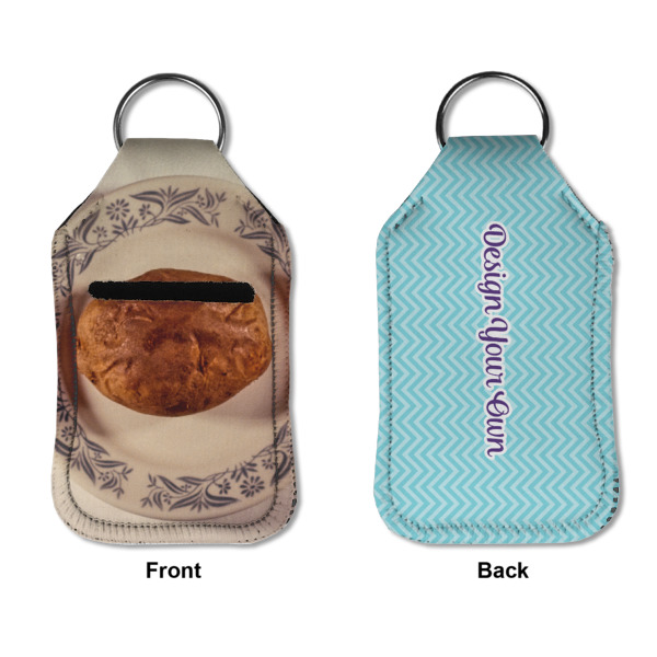 Custom Design - Sanitizer Holder Keychain - Small APPROVAL (Flat)