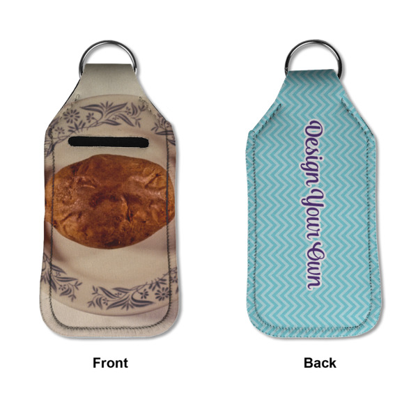 Custom Design - Sanitizer Holder Keychain - Large APPROVAL (Flat)