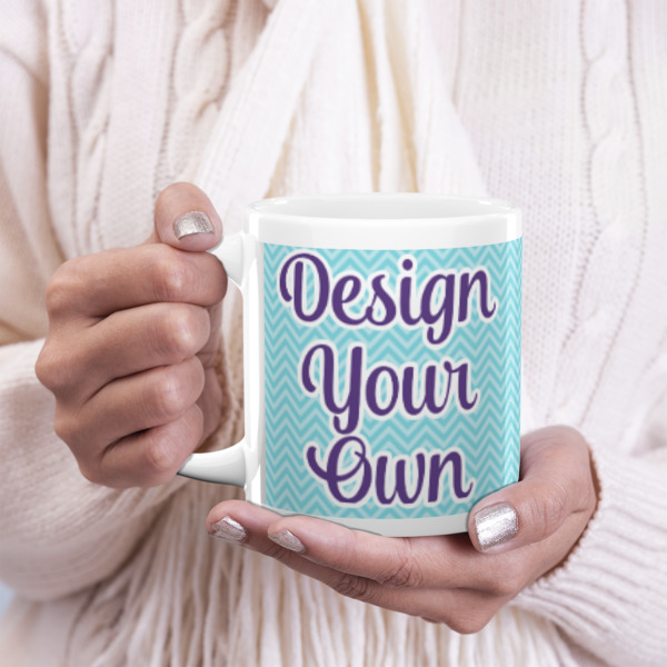 Custom Design - 20oz Coffee Mug - LIFESTYLE