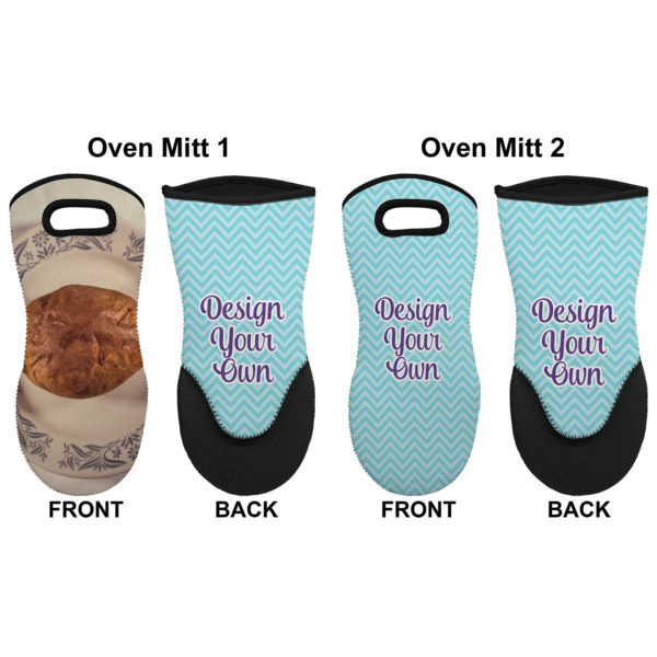 Custom Design - Neoprene Oven Mitt - Set of 2 - Approval