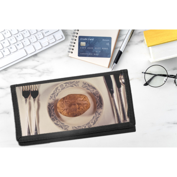 Custom Design - DyeTrans Checkbook Cover - LIFESTYLE