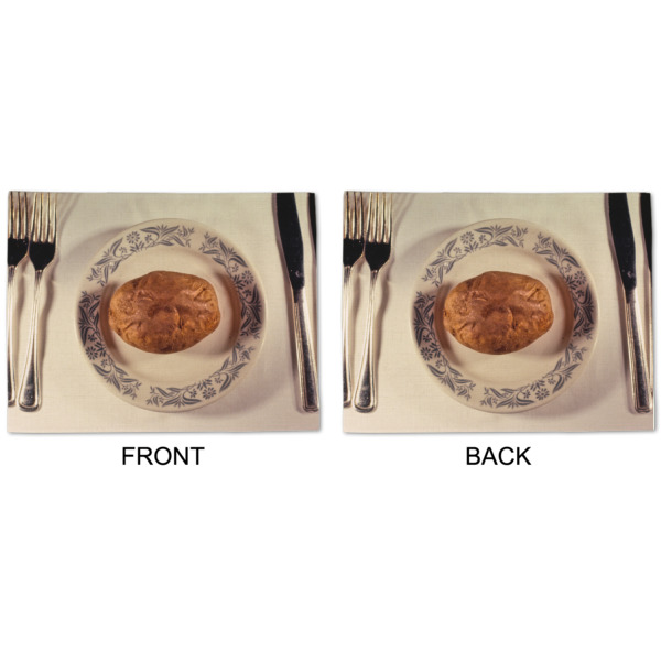 Custom Design - Linen Placemat - APPROVAL (double sided)