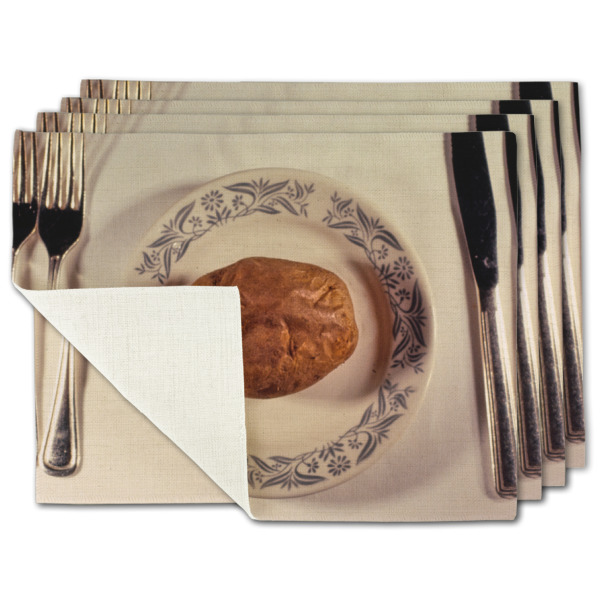 Custom Design Your Own Single-Sided Linen Placemat - Set of 4