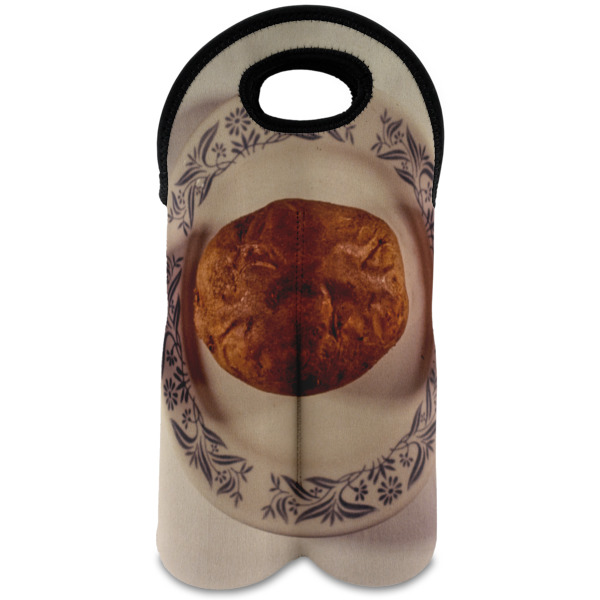 Custom Design Your Own Wine Tote Bag - 2 Bottles