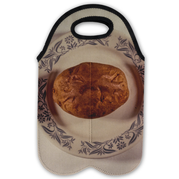 Custom Design - Double Wine Tote - Flat