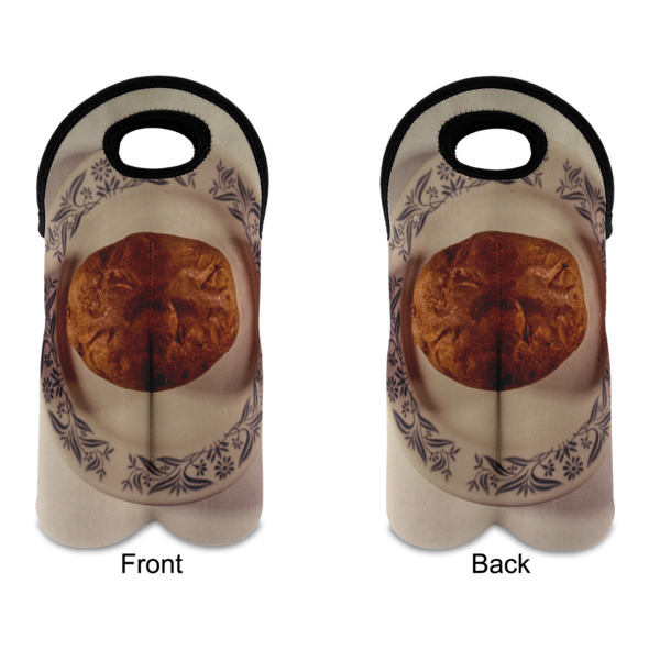 Custom Design - Double Wine Tote - Front & Back