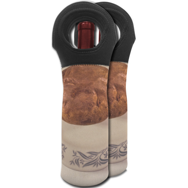 Custom Design - Wine Tote Bag - Two Bags