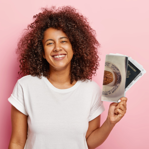 Custom Design - Vinyl Document Holder - LIFESTYLE