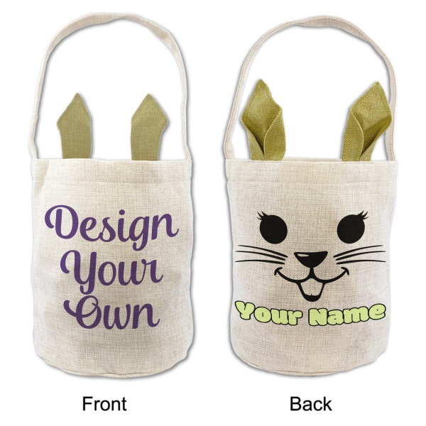 Custom Design - Easter Basket - APPROVAL (FRONT & BACK)