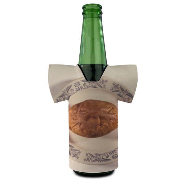 Custom Design - Jersey Bottle Cooler - FRONT (on bottle)