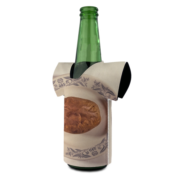 Custom Design - Jersey Bottle Cooler - ANGLE (on bottle)