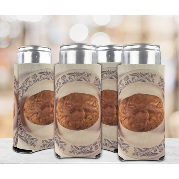 Custom Design - Can Cooler - Tall 12oz - Set of 4 - In Context