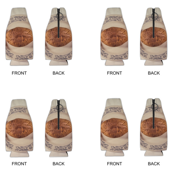 Custom Design - Zipper Bottle Cooler - Set of 4 - Approval