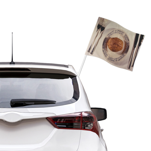 Custom Design - Car Flag - Large - LIFESTYLE