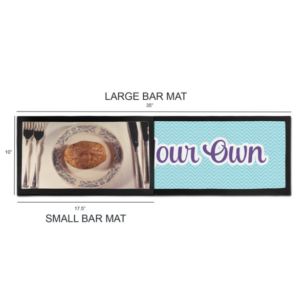Custom Design - Bar Mats - Sizing Chart