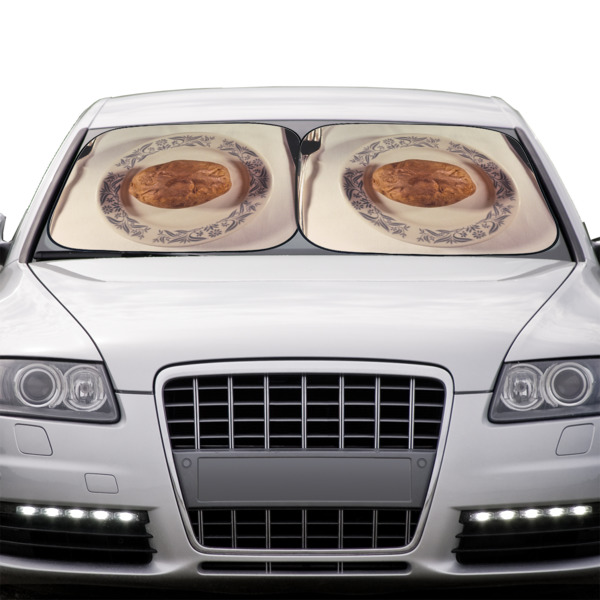 Custom Design - Car Sun Shades - IN CONTEXT