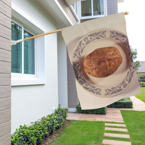 Custom Design - House Flags - Double Sided - LIFESTYLE