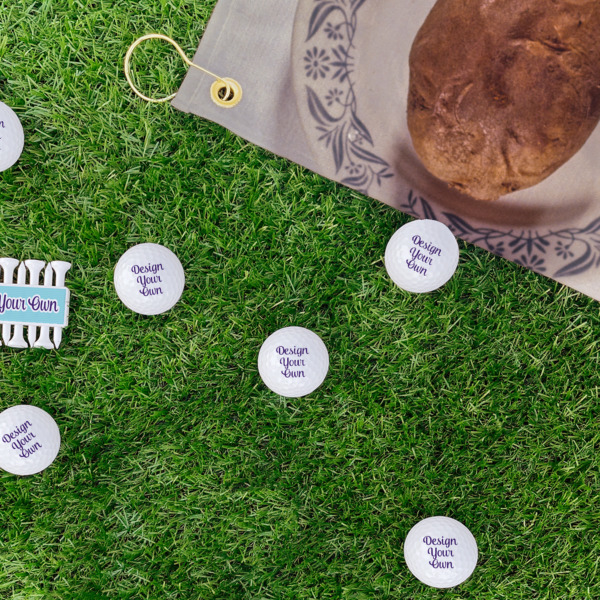 Custom Design - Golf Balls - Generic - Set of 12 - LIFESTYLE