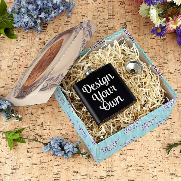 Custom Design - Gift Boxes with Lid - Canvas Wrapped - Large - In Context