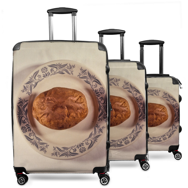 Custom Design Your Own 3-Piece Luggage Set - 20" Carry On - 24" Medium Checked - 28" Large Checked