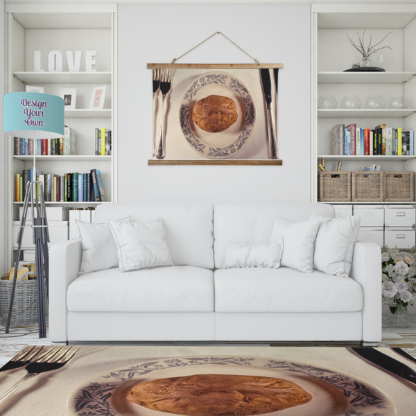 Custom Design - Wall Hanging Tapestry - Landscape - In Context