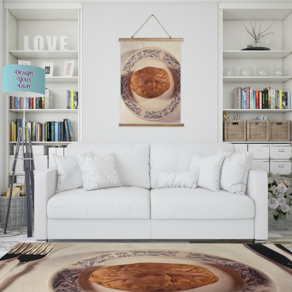 Custom Design - Wall Hanging Tapestry - Portrait - In Context