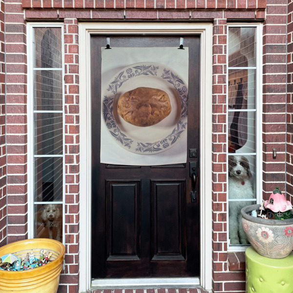 Custom Design - House Flags - Double Sided - (Over the door) LIFESTYLE