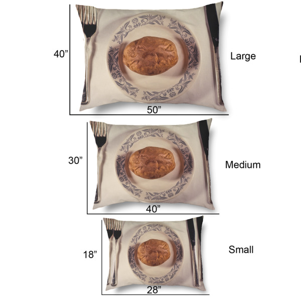 Custom Design - Outdoor Dog Beds - SIZE CHART