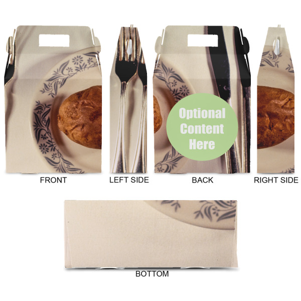 Custom Design - Gable Favor Box - Approval