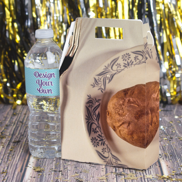 Custom Design - Gable Favor Box - In Context