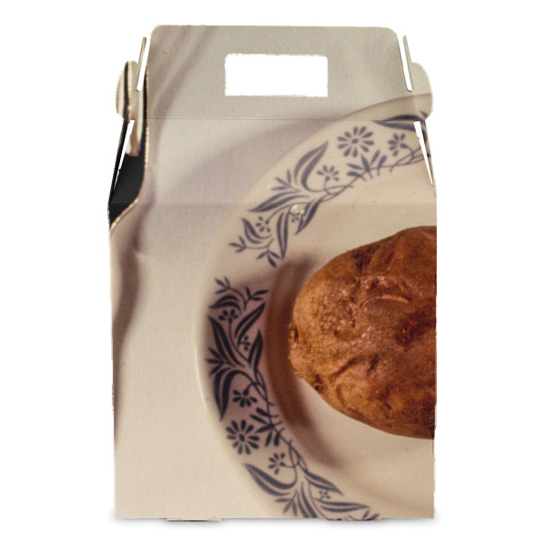 Custom Design - Gable Favor Box - Front