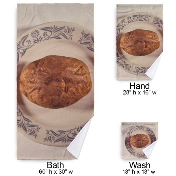 Custom Design - Bath Towel Sets - 3-piece - Approval