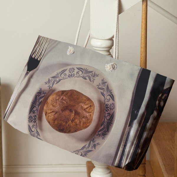 Custom Design - Large Rope Tote - Life Style