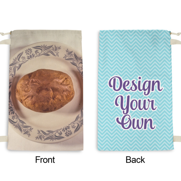 Custom Design - Small Laundry Bag - Front & Back View