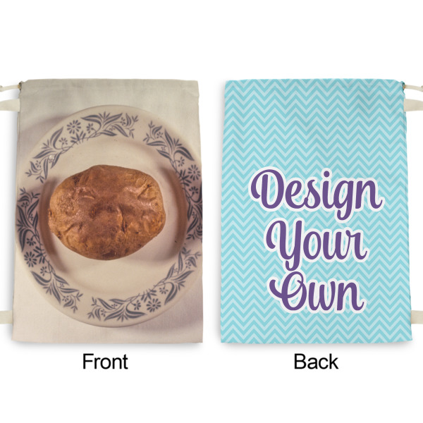 Custom Design - Large Laundry Bag - Front & Back View